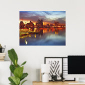 San Diego Bay Abend Poster AB 8.99 (Heimbüro)