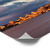 San Diego Bay City Skyline Poster (Ecke)