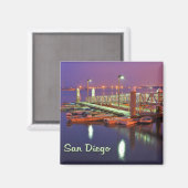 San Diego Bay Pier Magnet (Vorderseite/Rückseite)