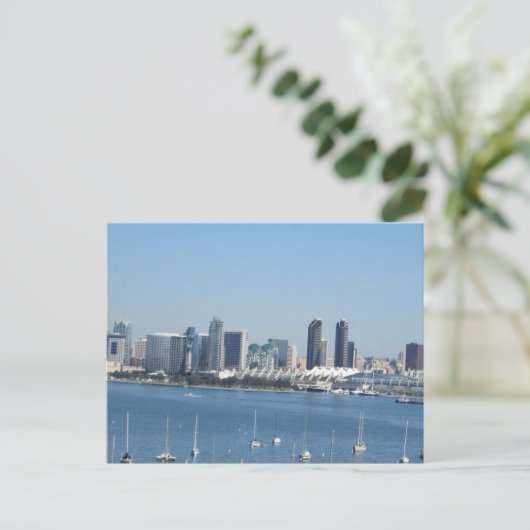 SAN DIEGO BAY POSTCARD POSTKARTE (Stehend Vorderseite)