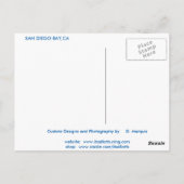 SAN DIEGO BAY POSTCARD POSTKARTE (Rückseite)