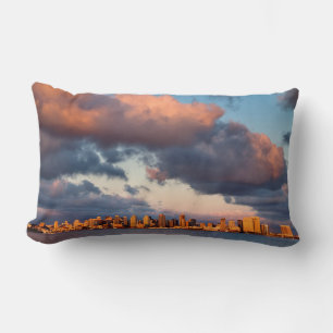 San Diego Bay Stadt-Skyline Lendenkissen
