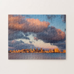 San Diego Bay Stadt-Skyline Puzzle