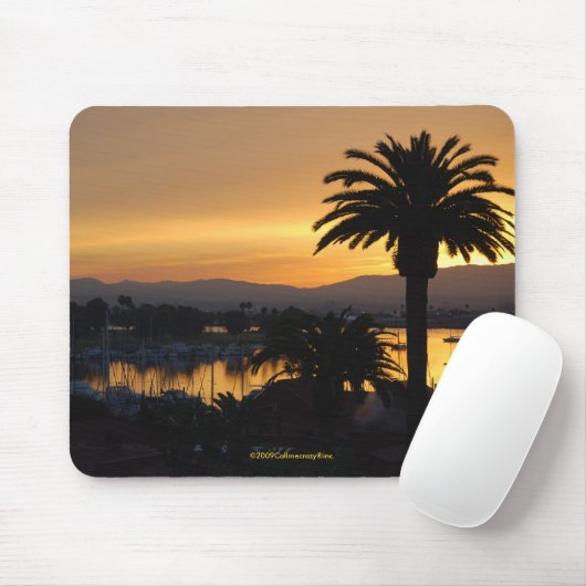San Diego Bay Sunrise Mouse Pad Mousepad (Mit Mouse)