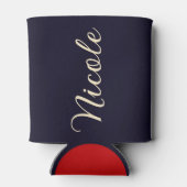 San Diego Beach California Retro Sunset Souvenir Dosenkühler (Rückseite)