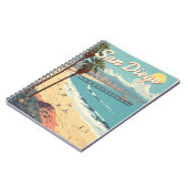 San Diego Beach Notizblock (Linke Seite)