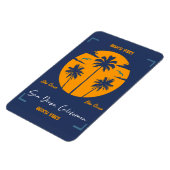 San Diego Beach Vibes Magnet (Linke Seite)