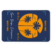 San Diego Beach Vibes Magnet (Horizontal)