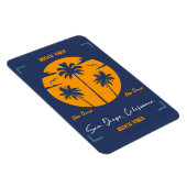 San Diego Beach Vibes Magnet (Rechte Seite)