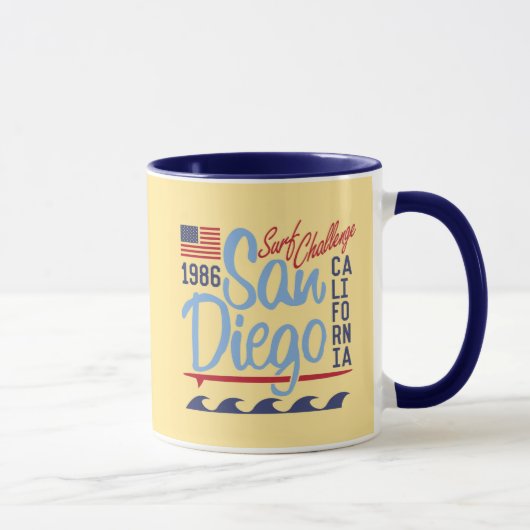 San Diego Brandungs-Herausforderung 1986 Tasse (Rechts)