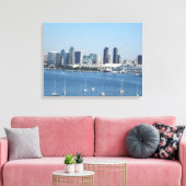 SAN DIEGO, CA #1 CANVAS DRINT LEINWANDDRUCK (Insitu (Wohnzimmer))