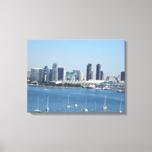 SAN DIEGO, CA #1 CANVAS DRINT LEINWANDDRUCK