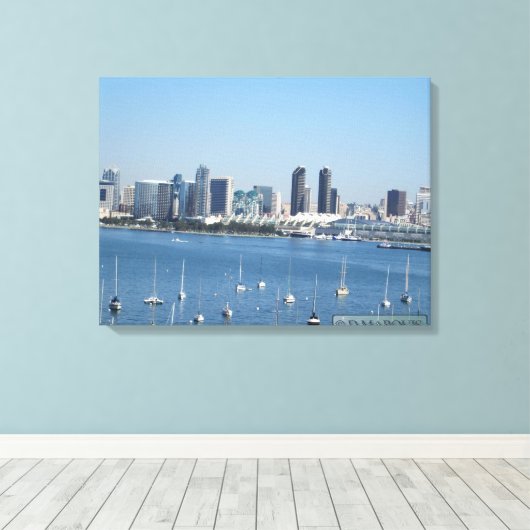 SAN DIEGO, CA #1 LEINWANDDRUCK (Insitu (Holzboden))