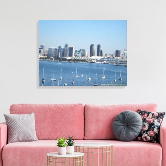 SAN DIEGO, CA #1 LEINWANDDRUCK (Insitu (Wohnzimmer))