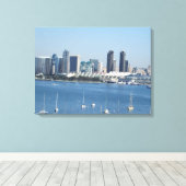 SAN DIEGO, CA #1 LEINWANDDRUCK (Insitu (Holzboden))