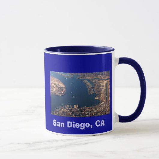 San Diego, CA-Antenne, San Diego, CA Tasse (Rechts)