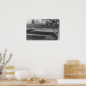 San Diego, CA Bay und City ab Point Loma Poster (Küche)