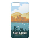 San Diego, CA Case-Mate iPhone Hülle (Rückseite)