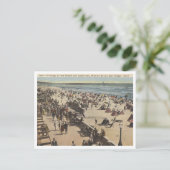 San Diego CA, Mission Beach 1945 Vintag Postkarte (Stehend Vorderseite)