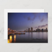 San Diego, CA Postkarte (Vorne/Hinten)