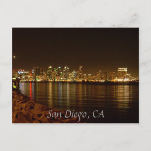San Diego, CA Postkarte