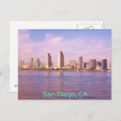 San Diego, CA Postkarte (Vorne/Hinten)