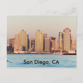 San Diego, CA Postkarte