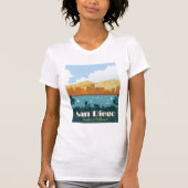 San Diego, CA T-Shirt (Vorderseite)