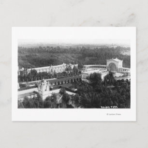 San Diego, CA View of Balboa Park Foto Postkarte