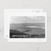 San Diego, CA View of Ballast Point and Bay Postkarte (Vorne/Hinten)