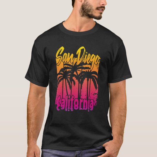 San Diego California 1 T-Shirt (Vorderseite)