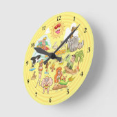 San Diego California Acryluhr Runde Wanduhr (Winkel)