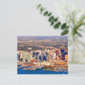 san diego california antensicht postkarte (Stehend Vorderseite)