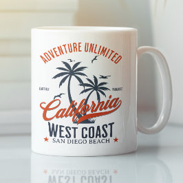 San Diego California Beach Funny San Diego  Kaffeetasse