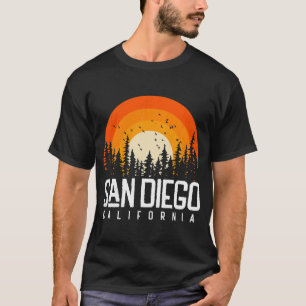 San Diego California CA Vintag 70er 80er 90s Retro T-Shirt