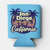 San Diego California Dosenkühler (Rückseite)