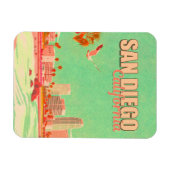 San Diego California Downtown Souvenirs 1950er Magnet (Horizontal)