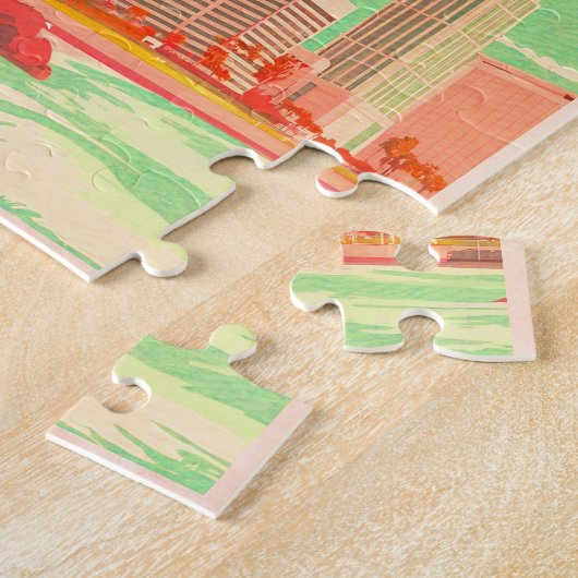 San Diego California Downtown Souvenirs 1950er Puzzle (Seite)