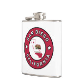 San Diego California Flachmann (Links)