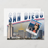 San Diego California Foto Collage Postkarte (Vorne/Hinten)
