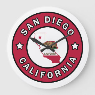 San Diego California Große Wanduhr