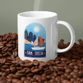 San Diego California Kaffeetasse
