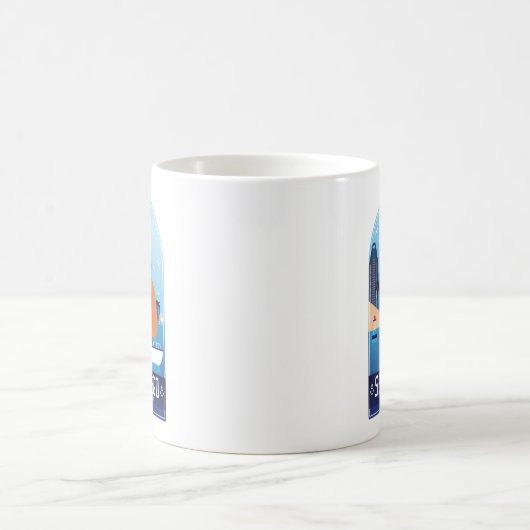 San Diego California Kaffeetasse (Mittel)