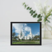 San Diego California LDS Tempel Postkarte (Stehend Vorderseite)