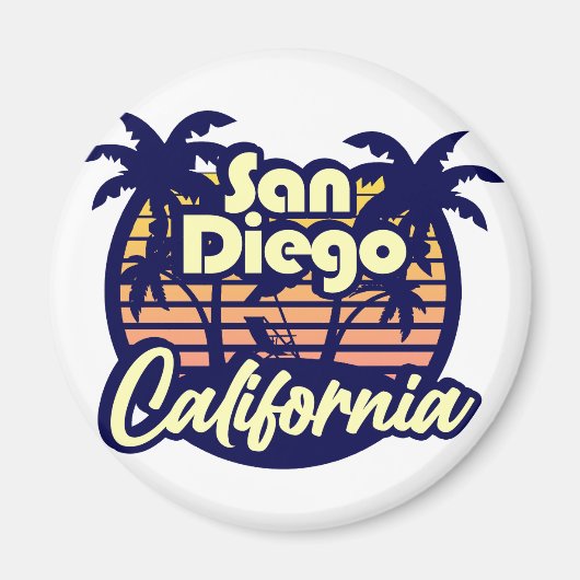 San Diego California Magnet (Vorne)