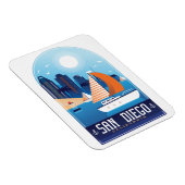 San Diego California Magnet (Rechte Seite)