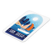 San Diego California Magnet (Linke Seite)