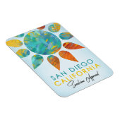 San Diego California Magnet (Rechte Seite)
