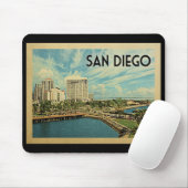 San Diego California Mousepad (Mit Mouse)