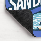 San Diego California Mousepad (Ecke)